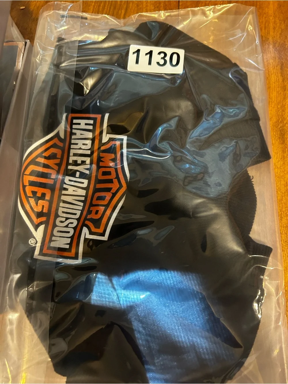 Harley-Davidson Dog Sweater Black Logo Pet Apparel Size Medium 2005 Official